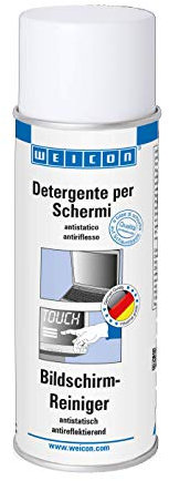 WEICON Detergente per Schermi | 200 ml | Pulisce delicatamente e non lascia aloni