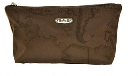 Pochette Alviero Martini prima classe in tessuto silk marrone