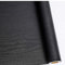 Abyssaly Black Vinyl Wrap Self Adhesive Wallpaper, Wood Effect Sticky Back Plastic Roll for Furniture, Removable Peel and Stick Wallpaper Decorative Furniture Kitchen 60cm X 300cm