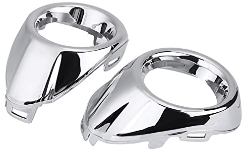 Nebelscheinwerfer Abdeckungen, Focus Nebelscheinwerfer Blende, Dioche Paar Frontstoßstange Nebelscheinwerfer Nebelscheinwerfer Blendenabdeckung Trim für Focus 2012 2014