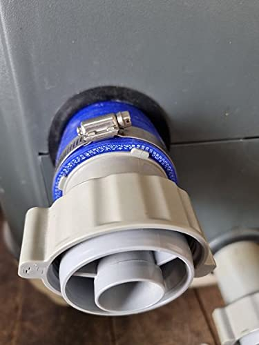 Compatible/Replacement Intensifier Hose for Lay Z Lazy Spa Hydrojet/Hydrojet Pro Massage Pump A Connection