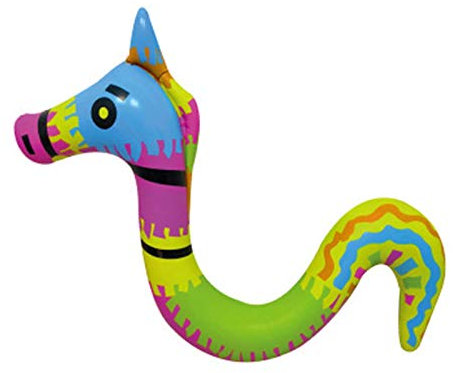 Hitburu Bouée Piscine, Jouet Piscine d'animal, Licorne, Flamant, Hippocampe, Balles Incluses pour Le Jouet Jeu Natation d'enfants Et D'adultes, Flottant, Flotteurs D'été