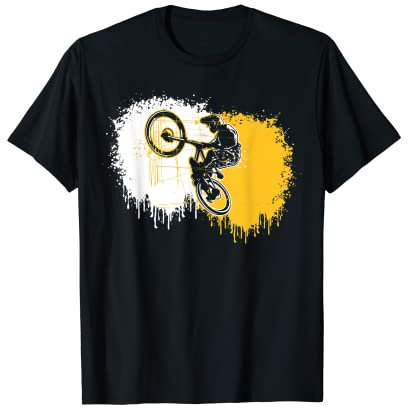 Cooles BMX Fahrrad Splash Rad Retro T-Shirt