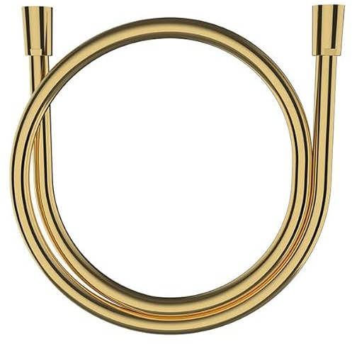 Laufen Flexible de douche en plastique, 1/2 x 1/2, raccord tournant, L=1600mm, H3629800011311, Couleur: or poli