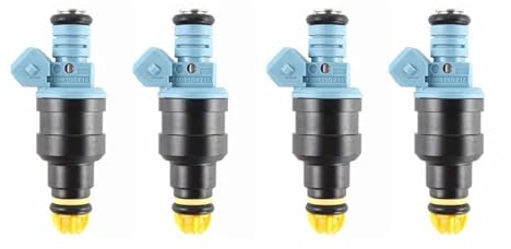 VIYOLI Einspritzdüsen Für Auto Für B&MW 3er E30 316i 318i 325i E36 5er E34 518i 525i E32 E38 750i E31 850i 0280150715 Kraftstoffeinspritzdüse (Color : 4 STÜCK)