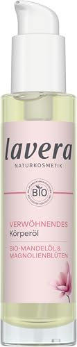lavera Wellness Körperöl - geschmeidiges Hautgefühl - regenerierend & feuchtigkeitsspendend - vegan - Naturkosmetik - 100 ml