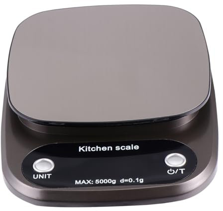 Amosfun Digitale Küchenwaage Mit Edelstahl Lcd-display Präzision Bis Kapazität Für Lebensmittel Praktisch Und Leicht Zu Reinigen