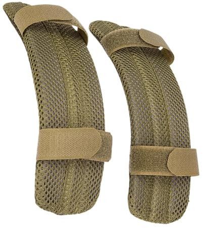 Backpack Strap Pads, Shoulder Pads for Bag Strap, Mesh Padded Backpack Shoulder Pads, Plate Carrier Shoulder Pads, Shoulder Strap Cushion for Outdoor Shoulder Bags, Backpacks