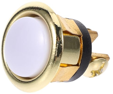 DOITOOL Sturdy Chime Button for Home Easy Install Push Button Ring Doorbell Spare Parts