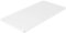 BONTEC Plateau de Table 120x60 cm Blanc, Plateau Bureau Bois 2,5 cm Épais, Non Pré-percé, Plan de Travail Cuisine, Table Petit Espace ou Bricolage, Compatible Bureau Assis Debout, Surface Résistante