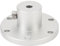 6-mm-Flansch-Wellenkupplung, Aluminium-Wellenbefestigungsnabe mit Edelstahl-Stellschraube für -RC-Motor