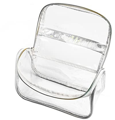 HAPINARY Transparentes Toiletry Bag Für Tragbare Kosmetiktasche Multifunktionale Reise-Organizer Für Waschutensilien Und Persönliche Pflegeartikel Pu Und Leicht Und Strapazierfähig