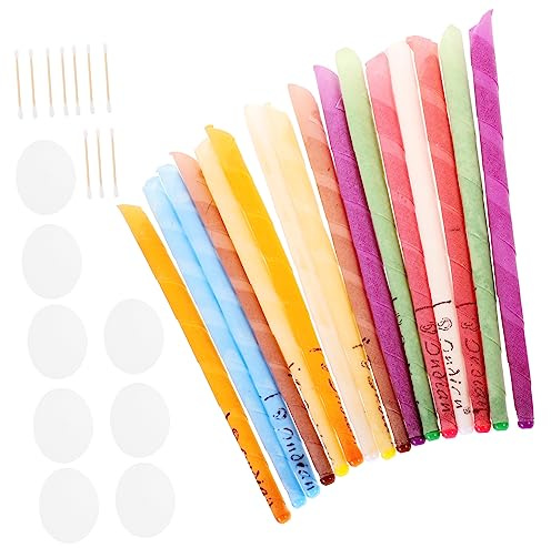 HOMOCONO 8sätze Teiliges Ohrreinigung Mit Bienenwachs Schutzscheiben Und Wattestäbchen Sanfte Und Effektive Ohrenschmalz-entfernung Für Zuhause Für Und Outdoor-arbeiten