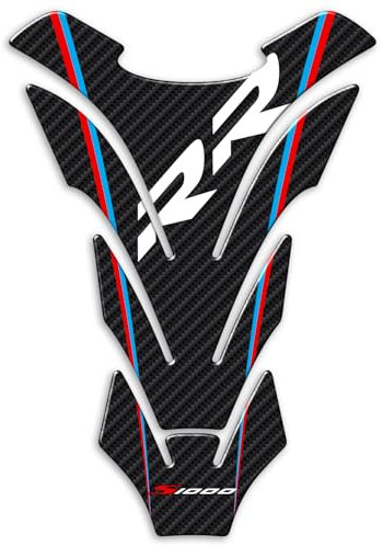 Paraserbatoio Tank Pad Adesivo Resinato 3D Protezione Serbatoio compatibile con moto BMW S1000 RR (PB015)