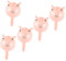 DIKACA Inflatable Pig Hammers 5 Pack Pvc Toys for Birthday Parties Games Random