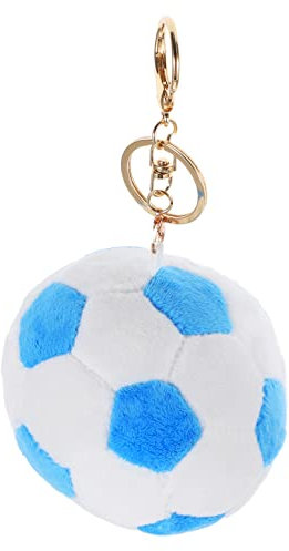 IMIKEYA Fußball Schlüsselanhänger Aus Plüsch Fußball Anhänger Zum Aufhängen An Tasche Oder Schlüssel Dekoratives Sport Accessoire Für Fans