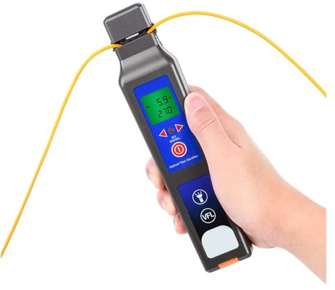 Testeur Fibre Optique, Identificateur De Fiber Optique Actif, Testeur De Câble De Fiber En Direct, Détecteur De Trafic Avec Localisateur Visuel De Défauts De 10mw,pour tester les câbles réseau à fibr