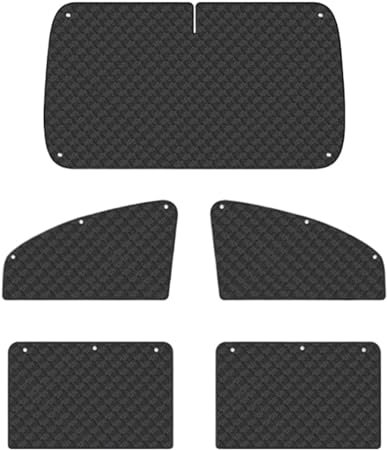 Car Window Sun Shade | UV Protection Sun Filter - Pack of 5 Car Window Sunshades for Garage Camping Everyday