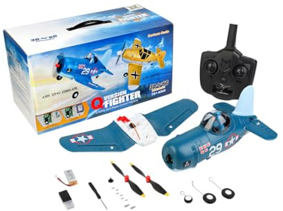 ENGINEMECH XK A500 RC Flugzeug 4 Kanal 2.4G RC Segelflugzeug mit 35cm Spannweite, Gyro & EPP, 3D/6G Stuntrolle Kampfflugzeug für Anfänger Erwachsene 2025