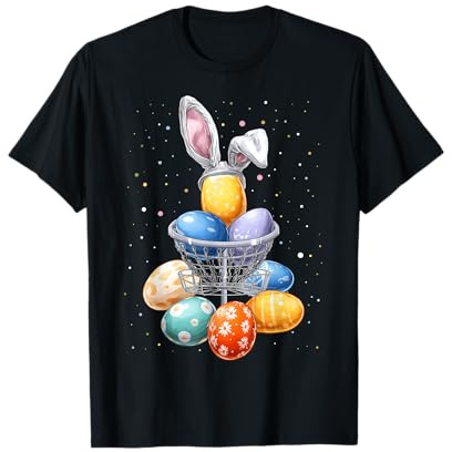 Discgolf Disco de Golf Golfista Pascua Conejo Orejas de Conejo Camiseta