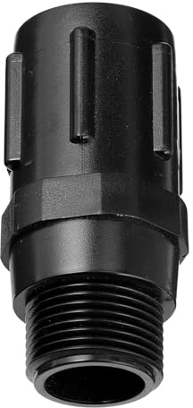Zerodeko Drip Irrigation Pressure Regulator Thread Connector 45 Psi Pressure Reducing Valve for Garden and Park Watering Systems Flame Resistant Sturdy Design