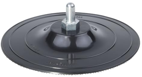 wolfcraft Haft-Schleifteller, Ø 125 mm - 2223000 - Für Schleif- und Poliermittel mit Klettgewebe - für Bohrmaschinen