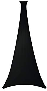 Expand Stativsegel, Stativcover Schwarz - Stativ Segel, Cover für Lichtstative - Dreiseitig - B1 - Stretch