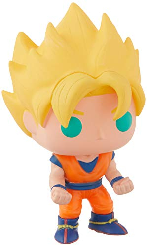 Funko - Figurina DBZ - Son Goku Super Saiyan Glow in The Dark Exclu Pop 10cm - 0849803050405