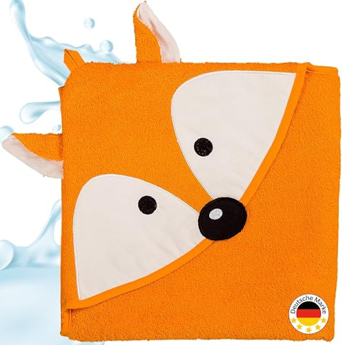 Smithy 1603059 Kapuzenhandtuch Fuchs, orange