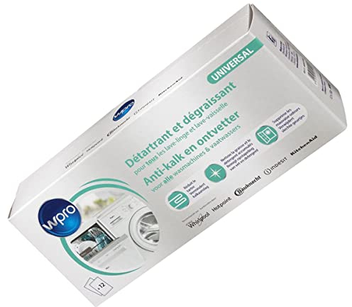 Detartrant Wpro X12 Référence : 484000008801 Pour Lave Linge W-pro