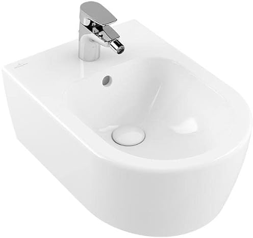 Villeroy & Boch VB Bidet Avento 5405 370x530mm mit Überlauf wandhängend Weiß Alpin C+