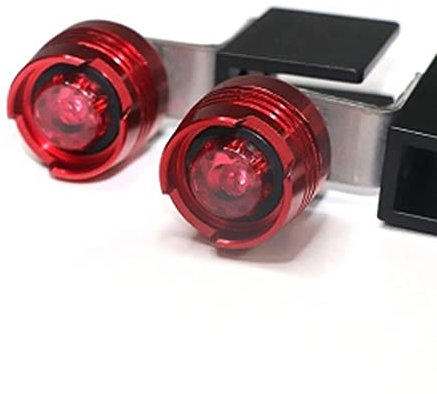 Aluninio LED Scooter Support Panel Lights Kompatibel mit Xiaomi 365 und 365/Pro Knopfbatterie