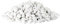 Gexmile Cailloux Blancs Naturel Gravier Décoratif Pierres de Roche de Rivière pour Pot Fleurs Jardin Vase Aquarium Diamètre 10-20mm 1000g
