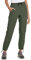 baleaf Damen Outdoorhose Wanderhose Wasserdicht Schnelltrocknend Leicht Trekkinghose Capris UV Schutz UPF 50 Funktionshose mit Reißverschlusstasche Regular Version Armee Grün M