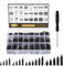 Gueenky 940 Stück Standoff Schrauben Nylon, M2 M2,5 M3 M4 Platine Abstandshalter Motherboard Standoff Spacer Schrauben, Schwarz Male Female Nylon Abstandshalter Schraube Mutter