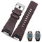 SCHIK 32 x 17 mm echtes Leder mit Edelstahl-Verschluss Uhrenarmband für Diesel DZ4246 DZ1273b Armband, 32-17mm black clasp, Achat