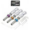 Tubular tool stainless steel Tubular wrench tool,7 Pins Adjustable Tubular Lock Pick Tools 7.00MM 7.5MM 7.8MM