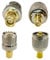 SPTSSWET SMA to UHF Connectors Kit RF Coax Adapter 4 Type PL258 UHF to SMA for CB Antenna Walkie Talkie Handheld Radio