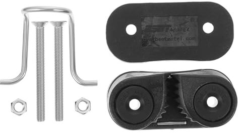 BRIGHTFUFU 1satz Double Cam Cleat Roller Rope Clamp Praktischer Nylon Seilhalter Für Fitnessgeräte Langlebig Und Installieren Für Und Trainingszubehör