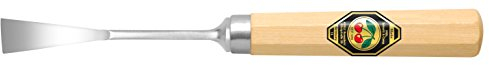KIRSCHEN Werkzeuge 3128020 | Bildhauerbeitel mit Weißbuchenheft Stich 7, gebogen – 20mm
