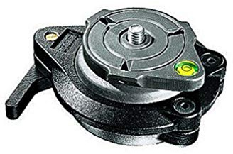 Manfrotto 438-14 Testa di Livellamento, 1/4, Nero