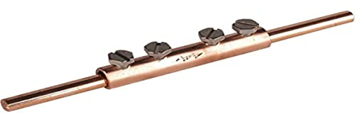 Dehn 385207 Muffe Union 4 Schrauben M6 x 8 mm Kupfer, 1 Stück Verbindungsmuffe