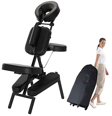Master Massage Apollo Mobil Klappbar Massagestuhlpaket mit Tragetasche