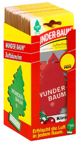 WUNDER-BAUM 134206/24 Lufterfrischer 24-er Box Kirsche