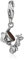 s.Oliver Damen-Charm 925 Sterling Silber Vespa Länge ca. 12 mm 441414