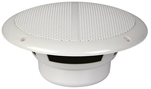 Velleman VDSWPS6N Dual 6.5 Juego de Altavoces Cónicos Resistentes al Agua con Rejillas, 120W