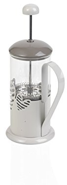 Brandani 55926, tisaniera Batticuore in vetro e in metal capacita' 350 ml