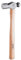 Ruthe 3001270119 Schlosserhammer 1/2 lbs englische Form VPA/GS mit Hickorystiel