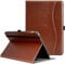 ZtotopCases Hülle für iPad 9.7 Zoll 2018/2017(6./5.Generation)/iPad Air 2/Air 1, Premium Kunstleder Leichte Schutzhülle Case Cover für iPad 5/6/Air 2/Air 1,mit Auto Schlaf/Wach Funktion, Braun