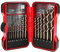 Hymnorq Cobalt Drill Bits 15PC Set, Metric Size 1.5-10mm in Indexed Case, M35 Grade HSS Co Fully Ground Construction, 135 Degree Split Point for Drilling Stainless Steel Cast Iron Brass Aluminium